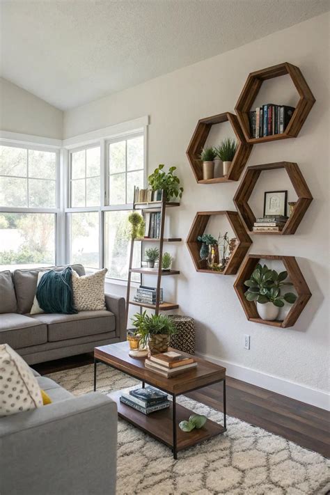 17+ Creative Floating Shelves Placement Ideas