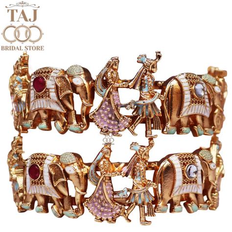 Metal Bangles - Metal Bangle Set online – Taj Bridal Store