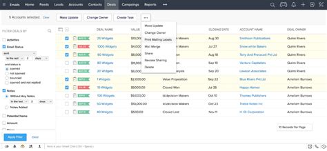 Image result for Zoho User Interface