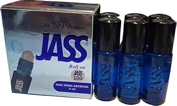 Jass Roll on 100 Attar Perfume for Men, 3 ml, Set of 6, Alcohol-Free ...