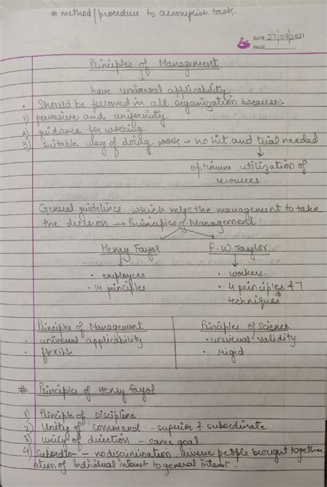Business Studies Principles of Management - mein0d sRduuu o aNuepusth ...