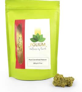 FOLIUM Organic Raw Sal Butter|100% Natural Moisturizer for Body, Skin ...