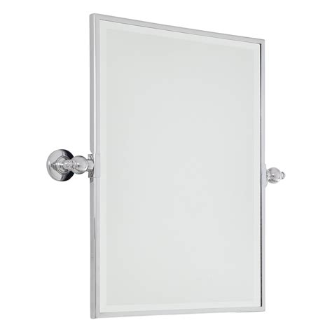 Pivot Bathroom Mirror Chrome – Rispa