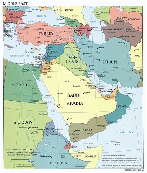 Labeled Map Of Middle East at ganchanablog Blog