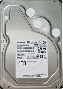 TOSHIBA S300 4 TB Surveillance Systems Black SATA Internal Hard Disk ...