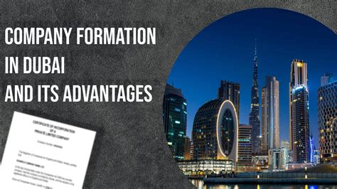 Company Formation Process in Dubai and its Advantages - Blog | Sonisvision
