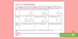 KS3 Compound Units Mastery Homework Grid (teacher made)