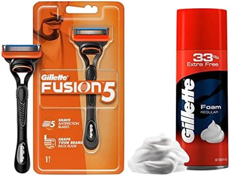 Gillette Fusion Manual Razor for Men for Perfect Shave and Perfect ...