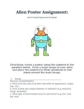 Image result for Alien Posters EYFS