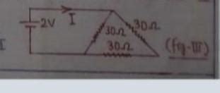 Calculate the current i in the circuit shown below - Brainly.in