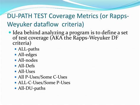 Data Flow Testing Technique 的图像结果