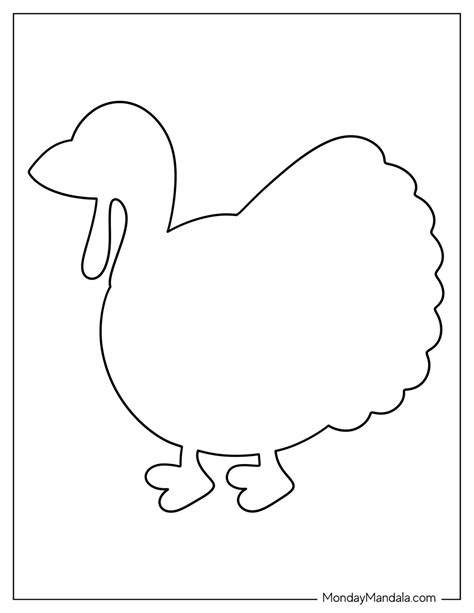 62 Turkey Templates (Free PDF Printables)
