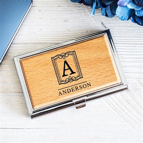 Personalized Business Card Holder | Custom Business Card Holder ...