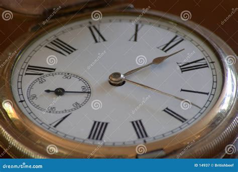 Old fobwatch stock image. Image of roman, hours, hand, seconds - 14937
