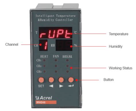 WHD46-33 Temperature & Humidity Controller