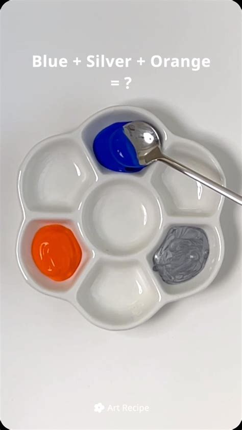 Art Recipe on Instagram: "Color Mixing Blue VS Colors 💙 #colors # ...