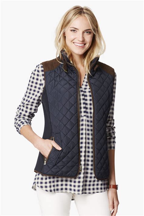 The Quilted Vest: The finishing touch to any autumn ensemble. | Womens ...