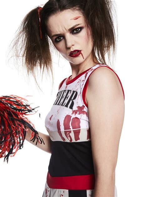 cheerleader makeup for halloween