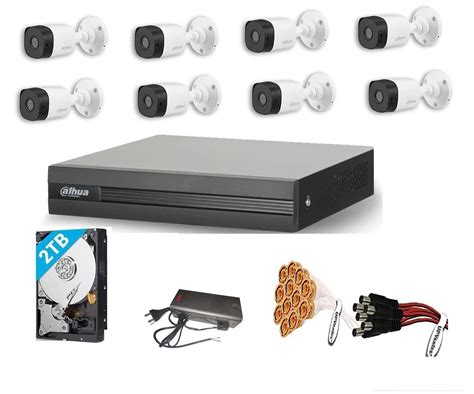 Buy DAHUA 4K Full HD 5MP Cameras Combo KIT 8CH DVR+ 8 Bullet Cameras ...