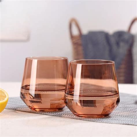 Crystal Tumbler Glass Set – Hey Shoppers