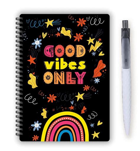 HAPPY CRAFT Ultra-stylish A5 Diary 14.8 X 21 Cm Journals for Drawings ...