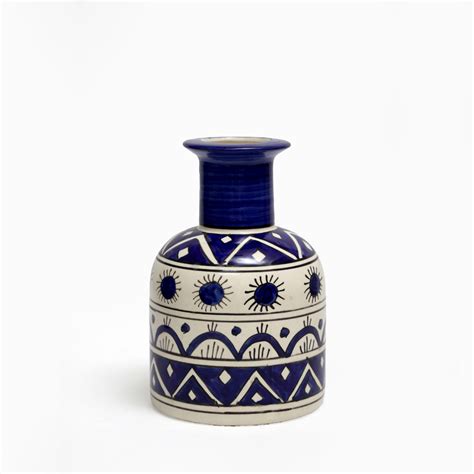 Vibrant Jaipur Vase | Hand Painted Phool-Dan