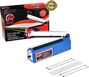 Alpas Poly Sealing Machine for Plastic, Pouch & Food Bag, Ideal All ...