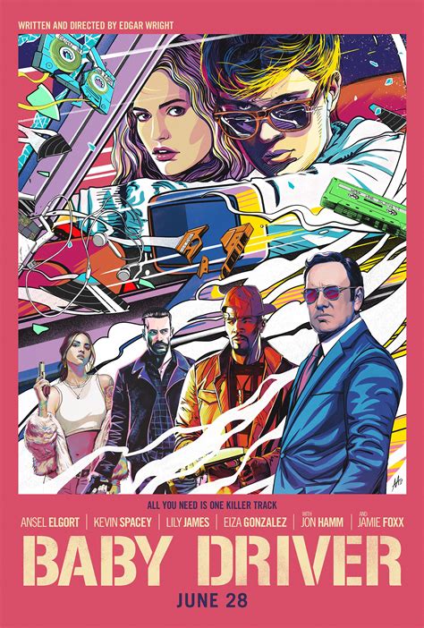 Baby Driver (#15 of 18): Mega Sized Movie Poster Image - IMP Awards