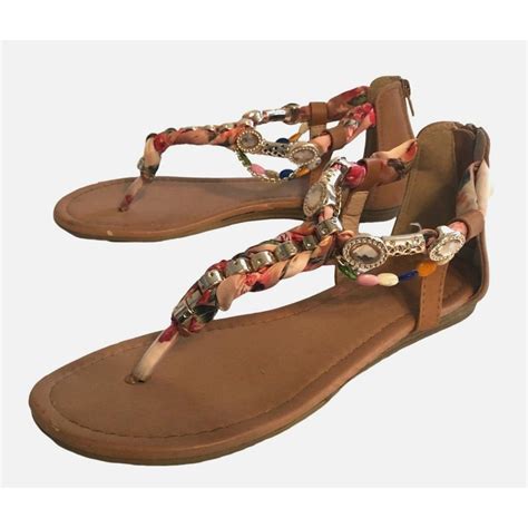 Women's Tan Sandals | Depop