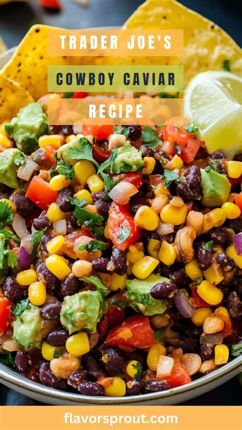 Trader Joe's Cowboy Caviar Recipe – Flavor Sprout