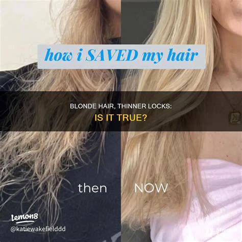 Blonde Hair, Thinner Locks: Is It True? | ShunSalon