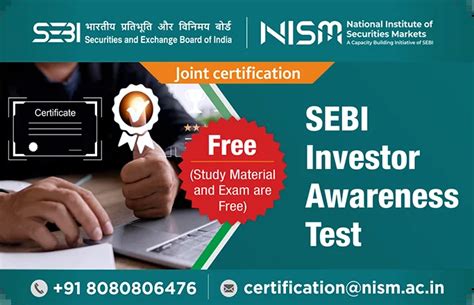 NISM Certification Examinations in Securities Markets in India