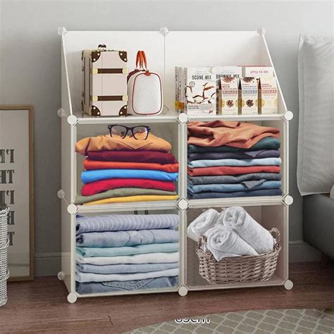 Lifewit 6-Tiers Multipurpose 6 Shelve Baby Wardrobe, Foldable ...