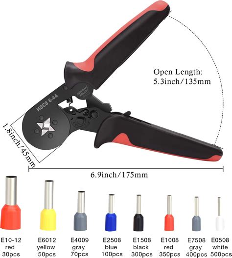 Vanow Ferrule Crimping Tools Wire Pliers - 1800 PCS Wire India | Ubuy