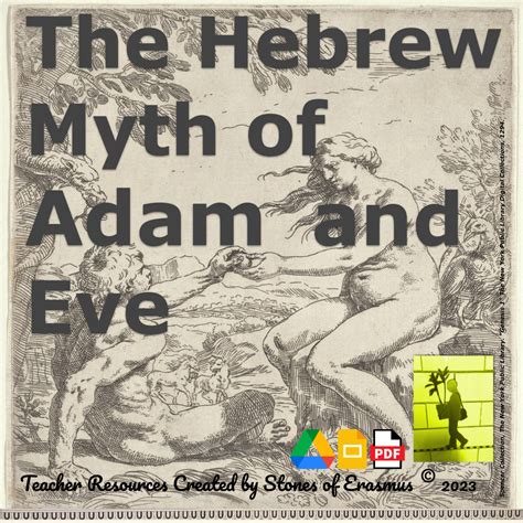 Hebrew Adam & Eve Myth World Mythology Series for Grades 8-10 ELA ...