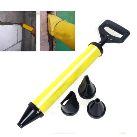Stainless Steel Caulking Gun Pointing Brick Mortar Grout Sprayer ...