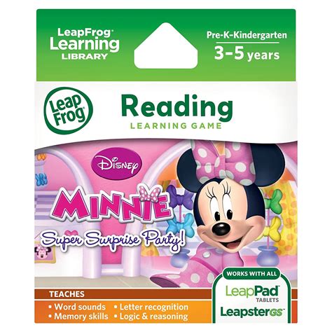 LeapFrog Explorer Learning Game Disney Minnie's Bow-tique Super ...