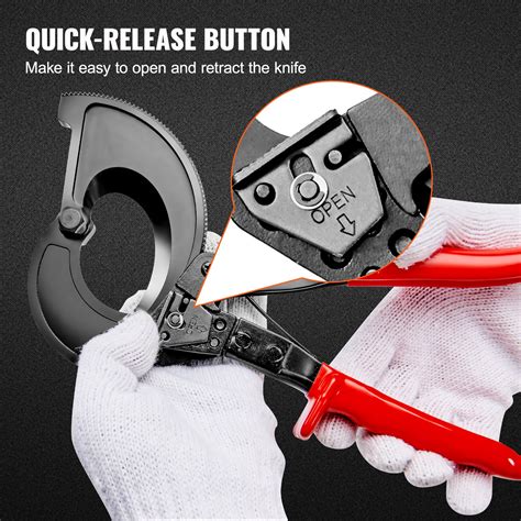 VEVOR Ratcheting Cable Cutter, 11" Manual - VEVOR Blog