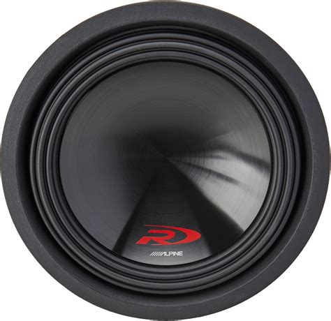 Alpine SWR – 10D4 Type-R Dual with 25.40 cm Dual 4 Ohm Voice Coil ...
