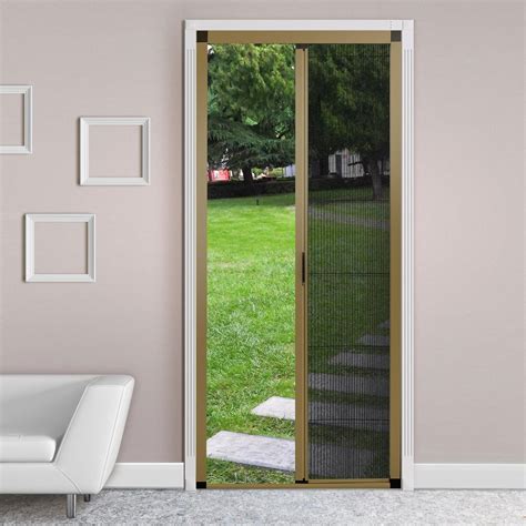 ROOMNEST No-Drilling Retractable Screen Door, Folding Door with ...