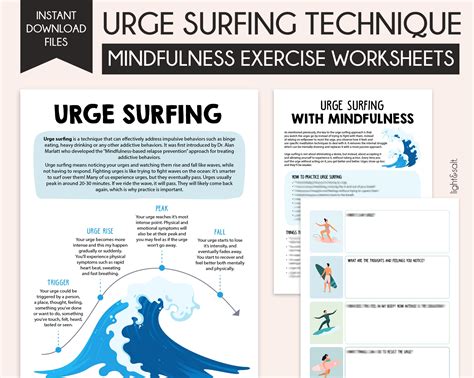 Urge Surfing Dbt Worksheet - DBT Worksheets
