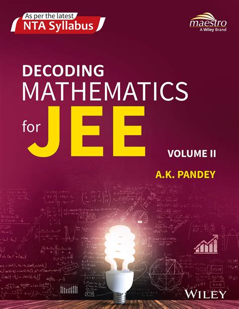Buy Wiley's Decoding Mathematics For JEE, Vol II Book Online at Low ...