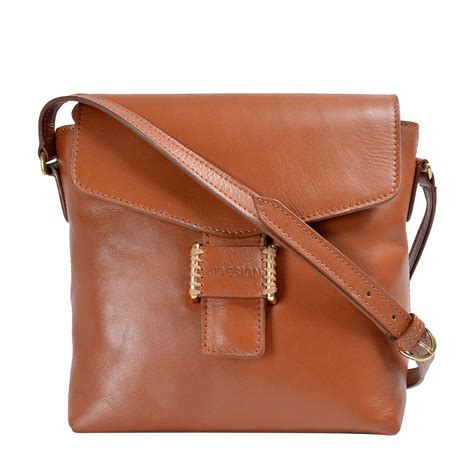 Buy Hidesign Butterscotch 02 Tan Sling Bag Online