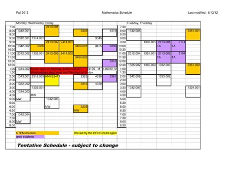Image result for Time Blocking Calendar Example