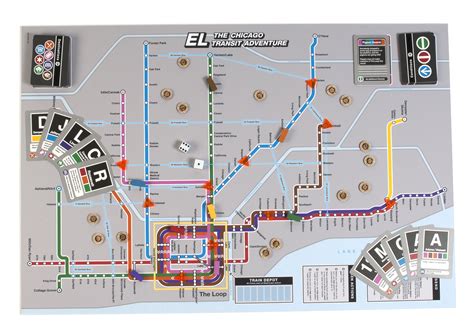 All Aboard the El-Inspired Chicago Board Game | Newcity Design
