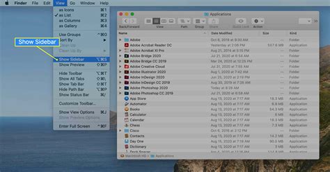 How to Modify the Mac Finder Sidebar