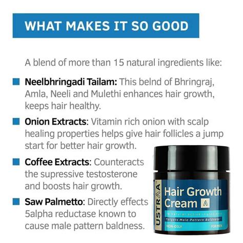 Ustraa Hair Growth Cream - 100 gms – Fetch N Buy