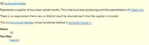 Image result for Java Boolean Supplier