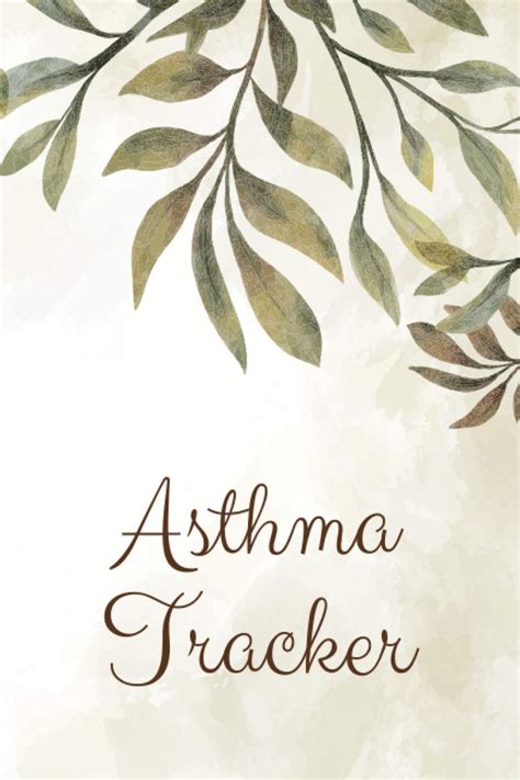 Buy Asthma Tracker: Asthma Symptoms Tracker with Medication, Triggers ...