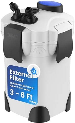 Buraq External Canister Aquarium Filter - HW-302, Ultra-Quiet Operation ...